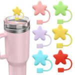 Star Shape Silicone Straw Topper - 3