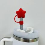 Star Shape Silicone Straw Topper - 6