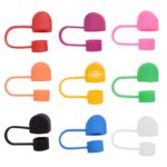 8mm Multi-Color Silicone Straw Cover