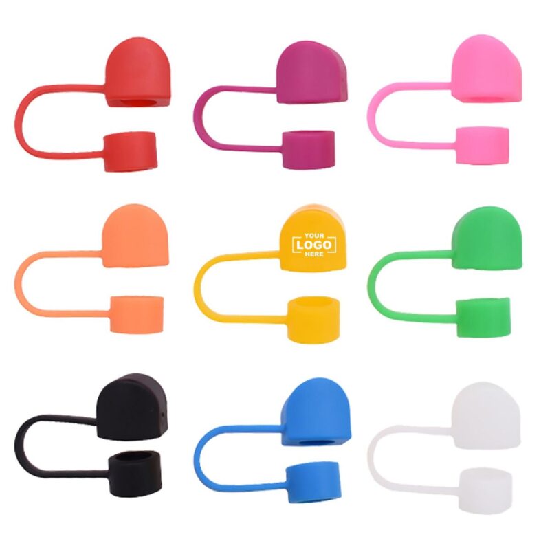 8mm Multi-Color Silicone Straw Cover