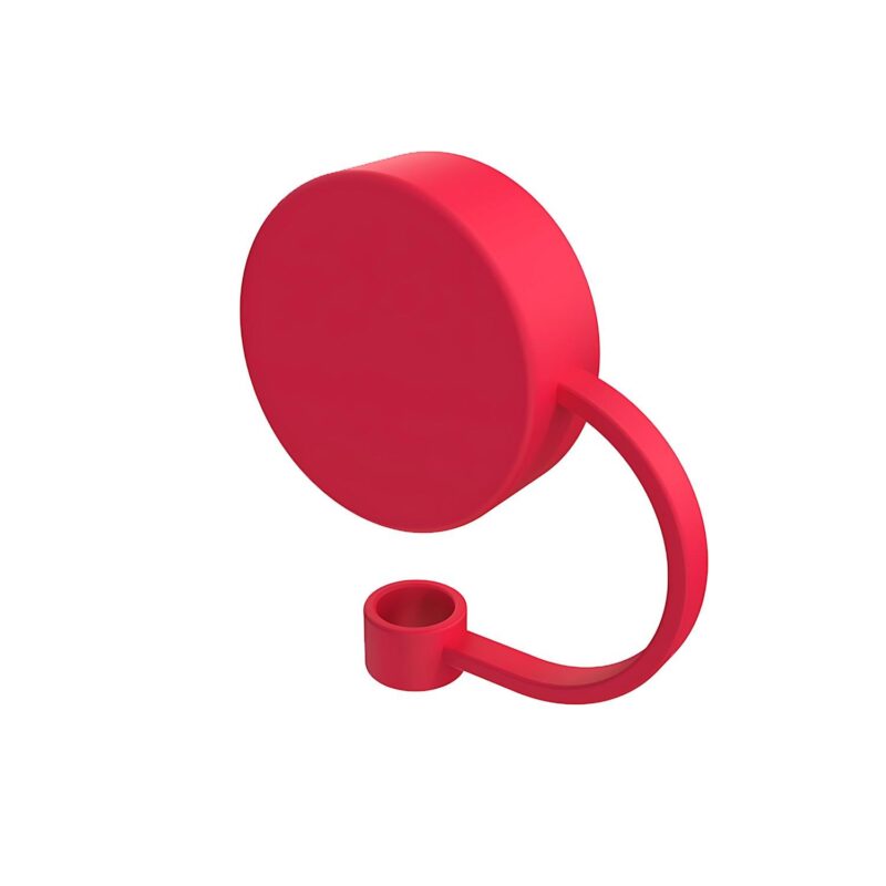 Dustproof Cute Silicone Straw Topper Cap - 3