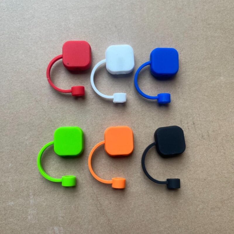 Reusable 10mm silicone straw topper for Stanley Cup - 4