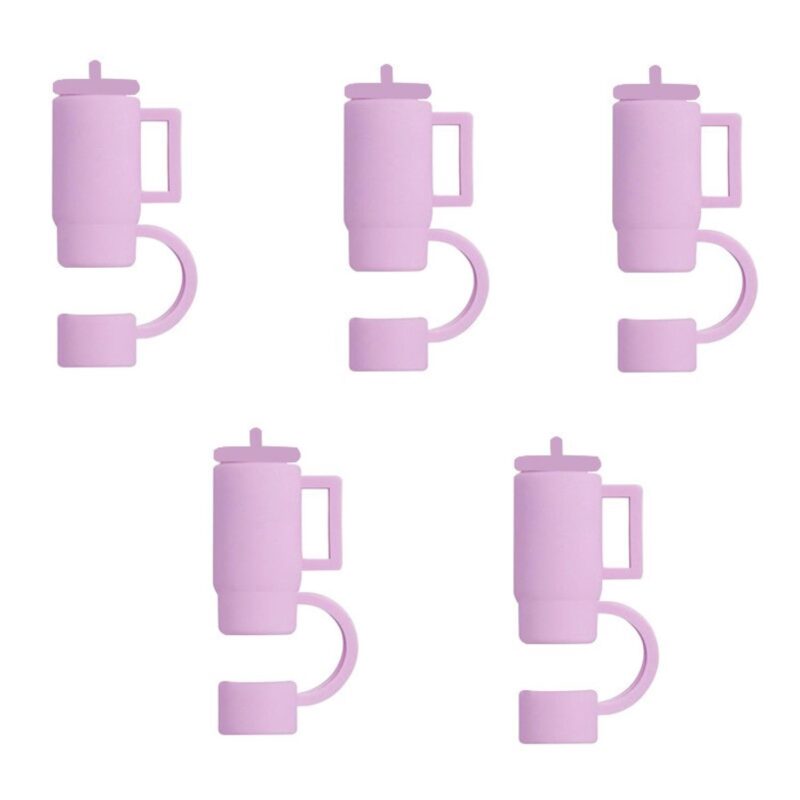 Reusable Silicone Straw Cover - 3
