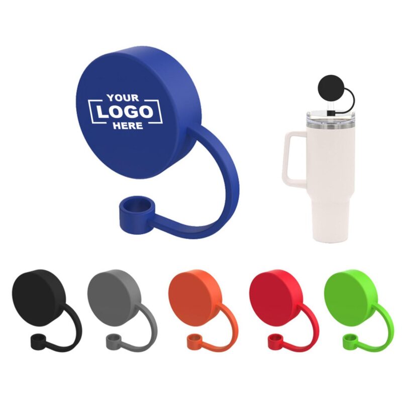 Round Silicone Waterproof Straw Cover