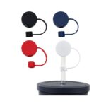 Round/Square Silicone Straw Topper 4" L X 1" W - 1