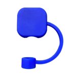 Square Silicone Waterproof Straw Cover - 3