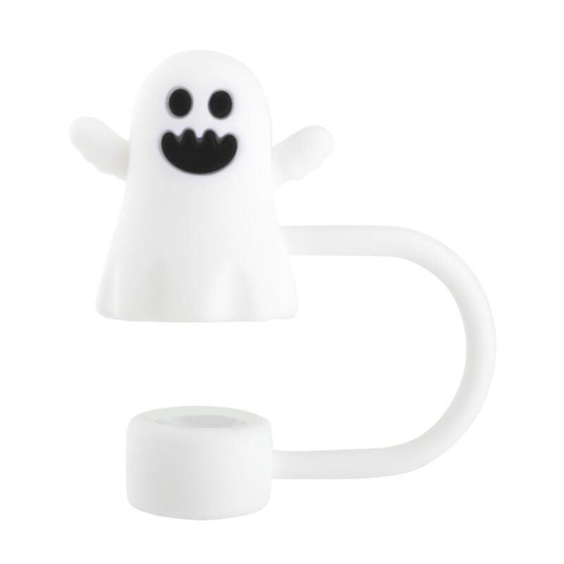 Halloween Silicone Straw Topper Cap - 3
