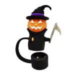 Halloween Theme Silicone Straw Topper - 5