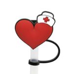 Medical Theme PVC Straw Cover Cap - 3