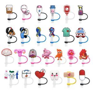 Medical Theme PVC Straw Cover Cap