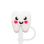 Medical Theme PVC Straw Cover Cap - 4