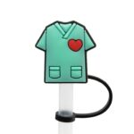 PVC Nurse Straw Topper Cap for Tumblers - 4