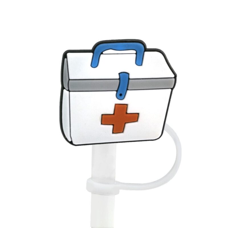 PVC Nurse Straw Topper Cap for Tumblers - 7