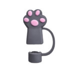 Adorable Cat Paw Straw Topper - 3