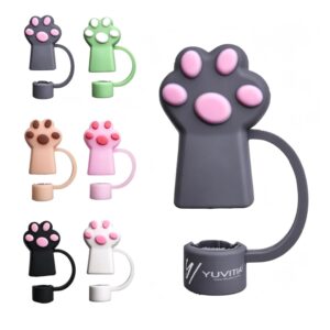 Adorable Cat Paw Straw Topper
