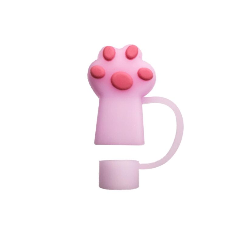 Adorable Cat Paw Straw Topper - 5