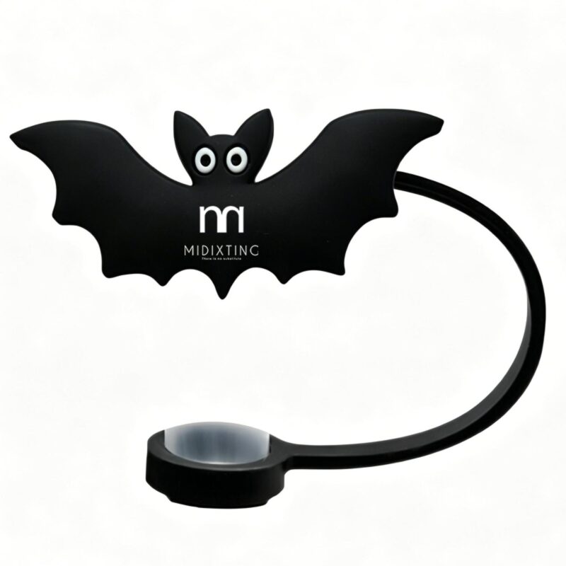 Cartoon Bat Straw Topper