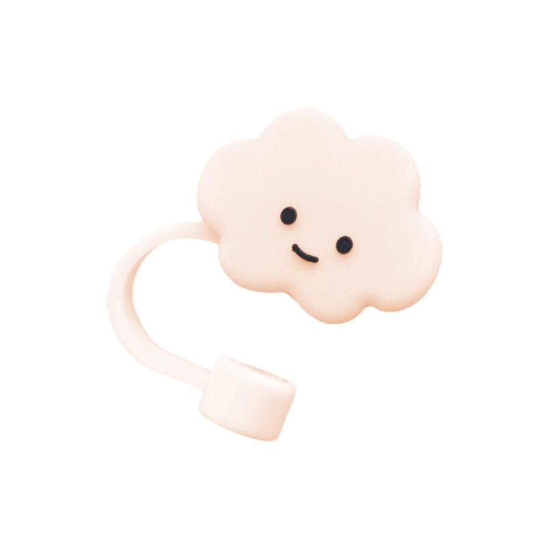 Cute Cloud-Shaped Straw Topper - 1