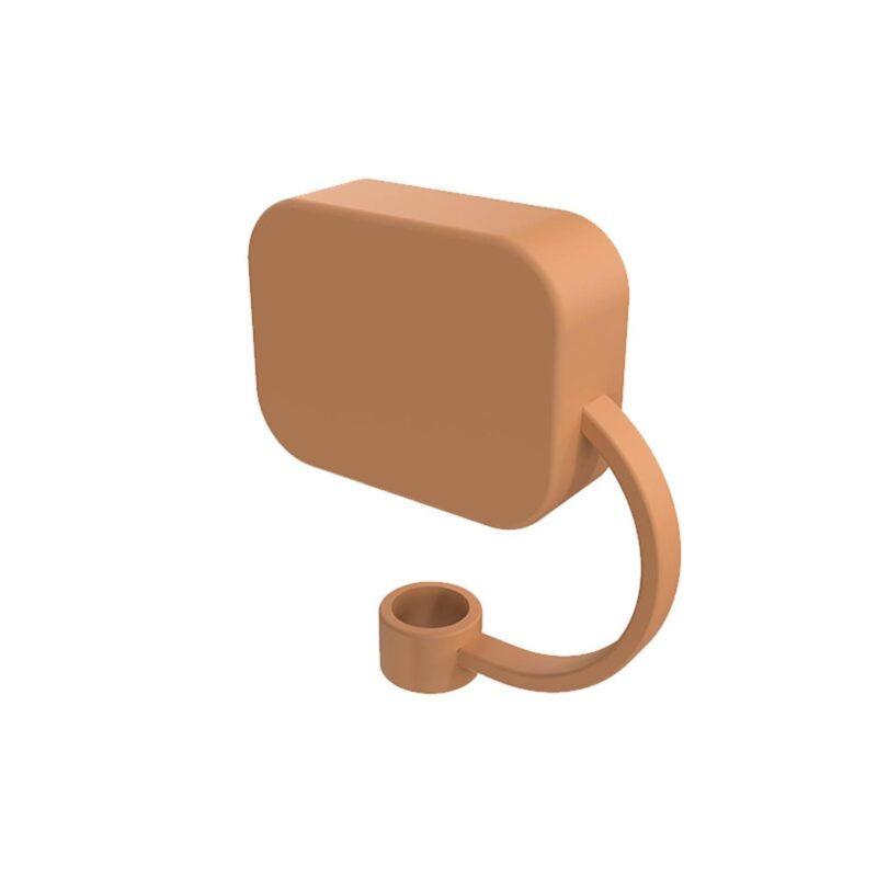 Dustproof Silicone Straw Topper Cover - 7