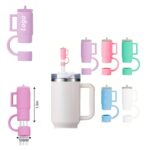 Cup Shaped Silicone Straw Topper