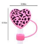 Cute Silicone Straw Topper Charms Set - 1