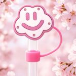 Cute Silicone Straw Topper Charms Set - 4