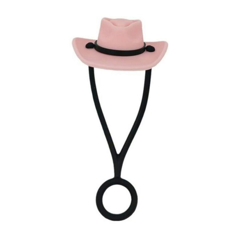 Silicone Cowboy Straw Topper - 3