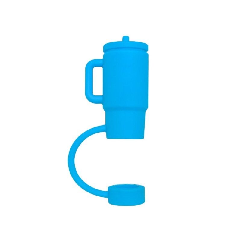 Silicone Cup Shape Straw Topper - 3
