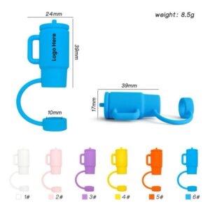 Silicone Cup Shape Straw Topper