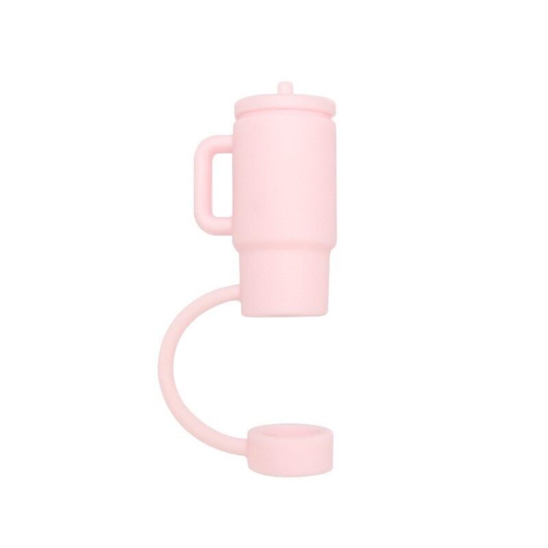 Silicone Cup Shape Straw Topper - 7