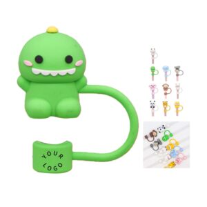 Silicone Straw Cover Dust Cap Charm