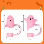 Halloween Ghost Straw Cover - 3