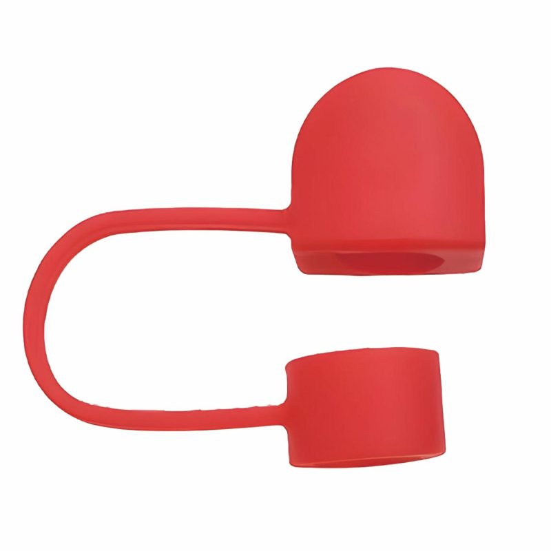 PVC Charm Straw Toppers - 8