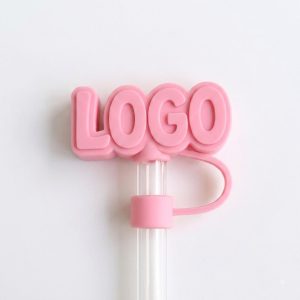 Cute Shaped PVC Straw Topper