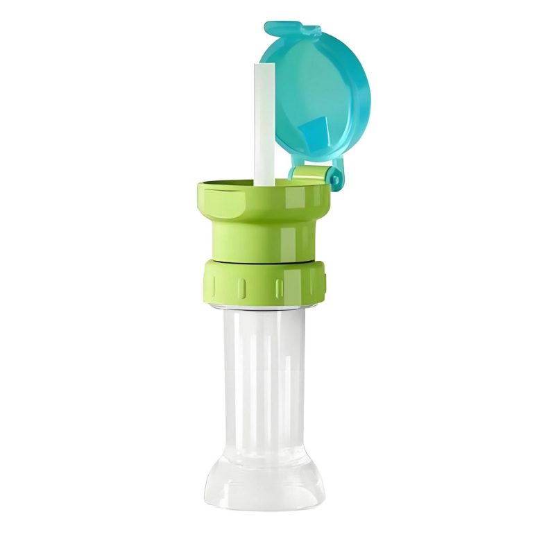 Children's Portable Drink Anti-spill Anti-choking Straw Cover - 2