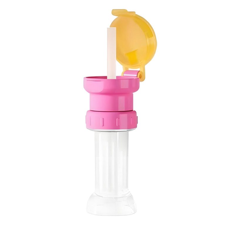 Children's Portable Drink Anti-spill Anti-choking Straw Cover - 3