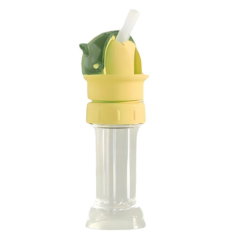 Children's Portable Drink Anti-spill Anti-choking Straw Cover - 4