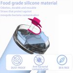 Novelty Straw Cover With Hat Shape And Hanging Loop - 5