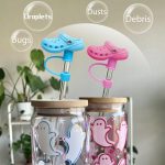 Novelty Straw Cover With Shoe Shape And Attached Loop - 4